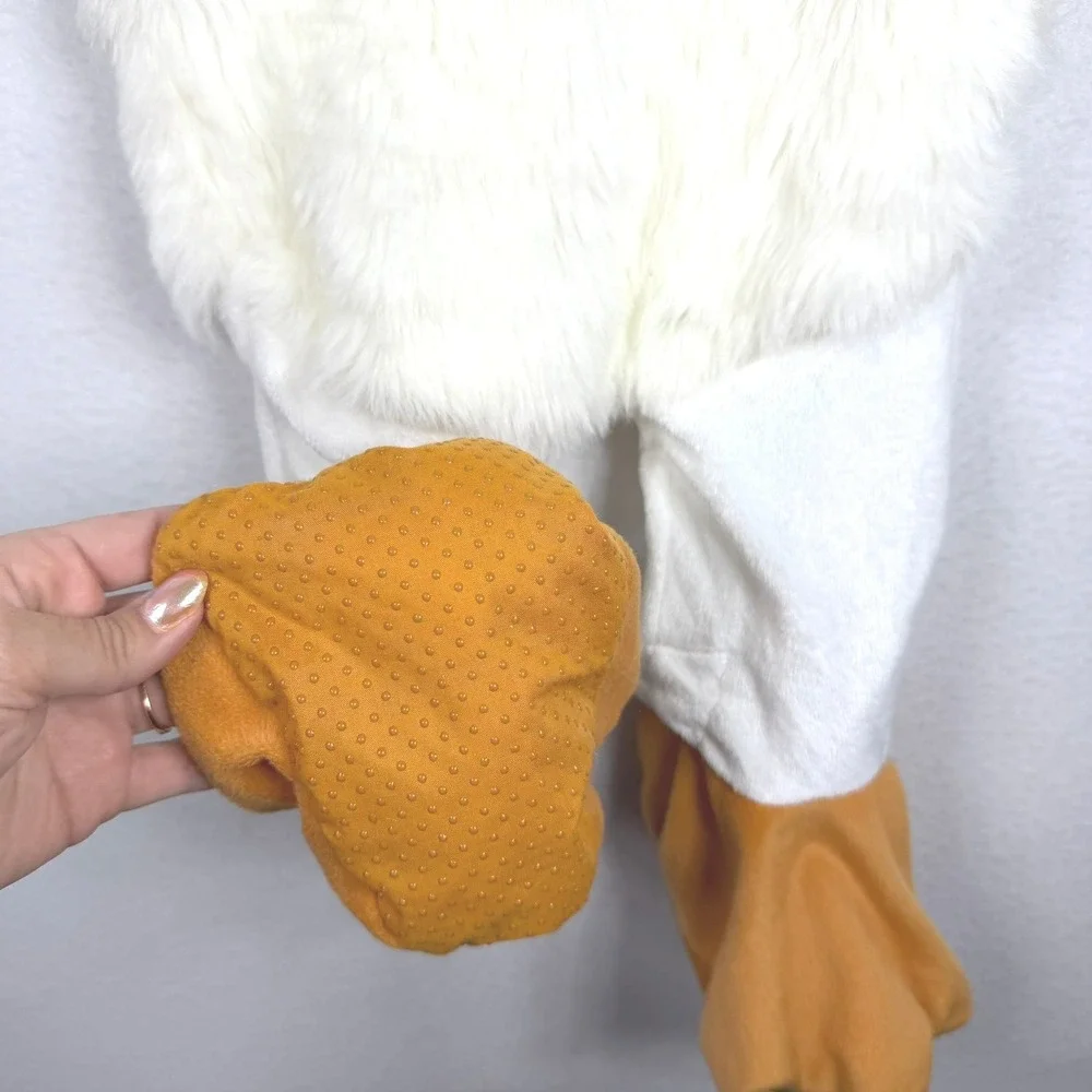 Celebration Creations Toddler Chicken Costume White Faux Fur 9-18 Month Y2K 2007